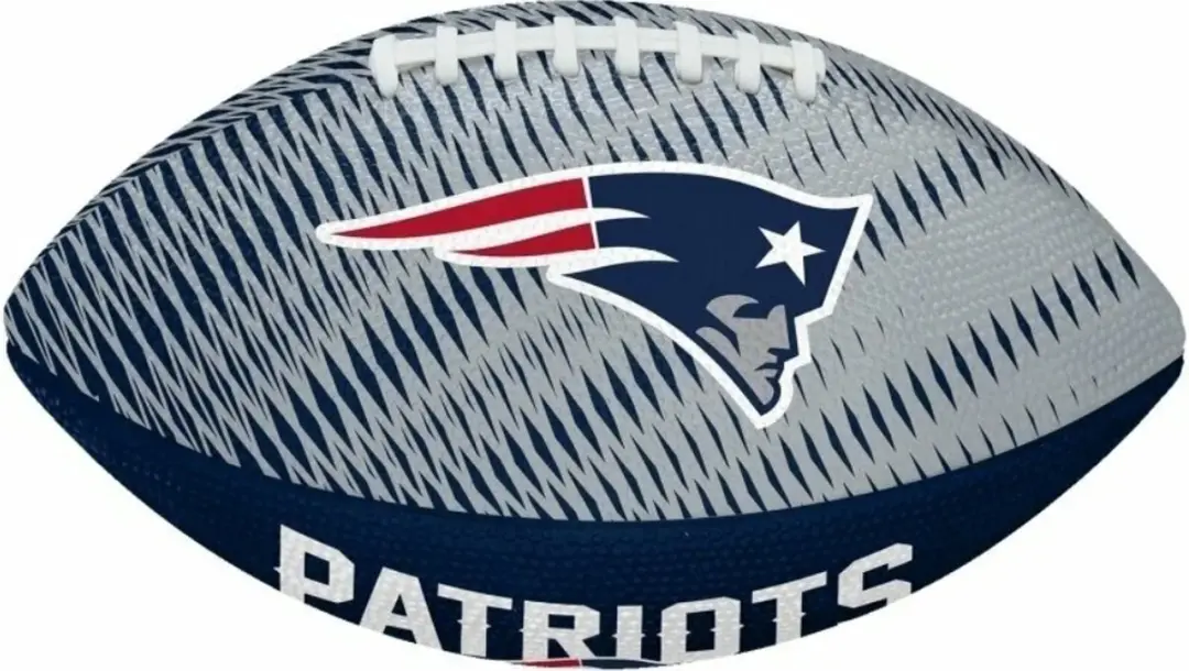 Wilson NFL Team Tailgate Football Junior Patriots