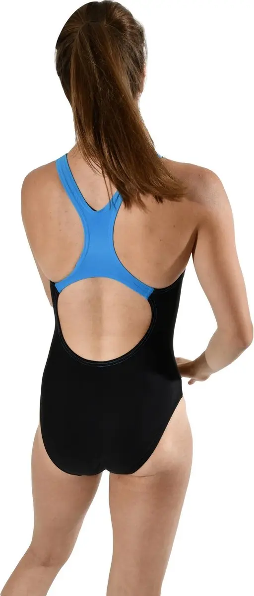 Speedo Tech Placement Medalist Zwemshort - Maat 38 - Zwart/Blauw