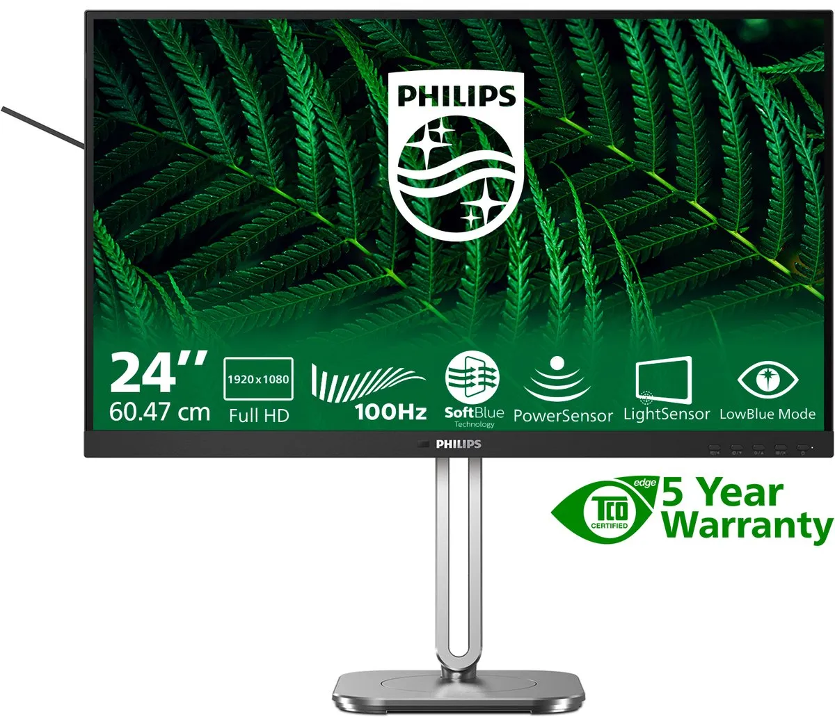 Philips 24B2G5200/00 Monitor 23.8" Full HD - Antraciet