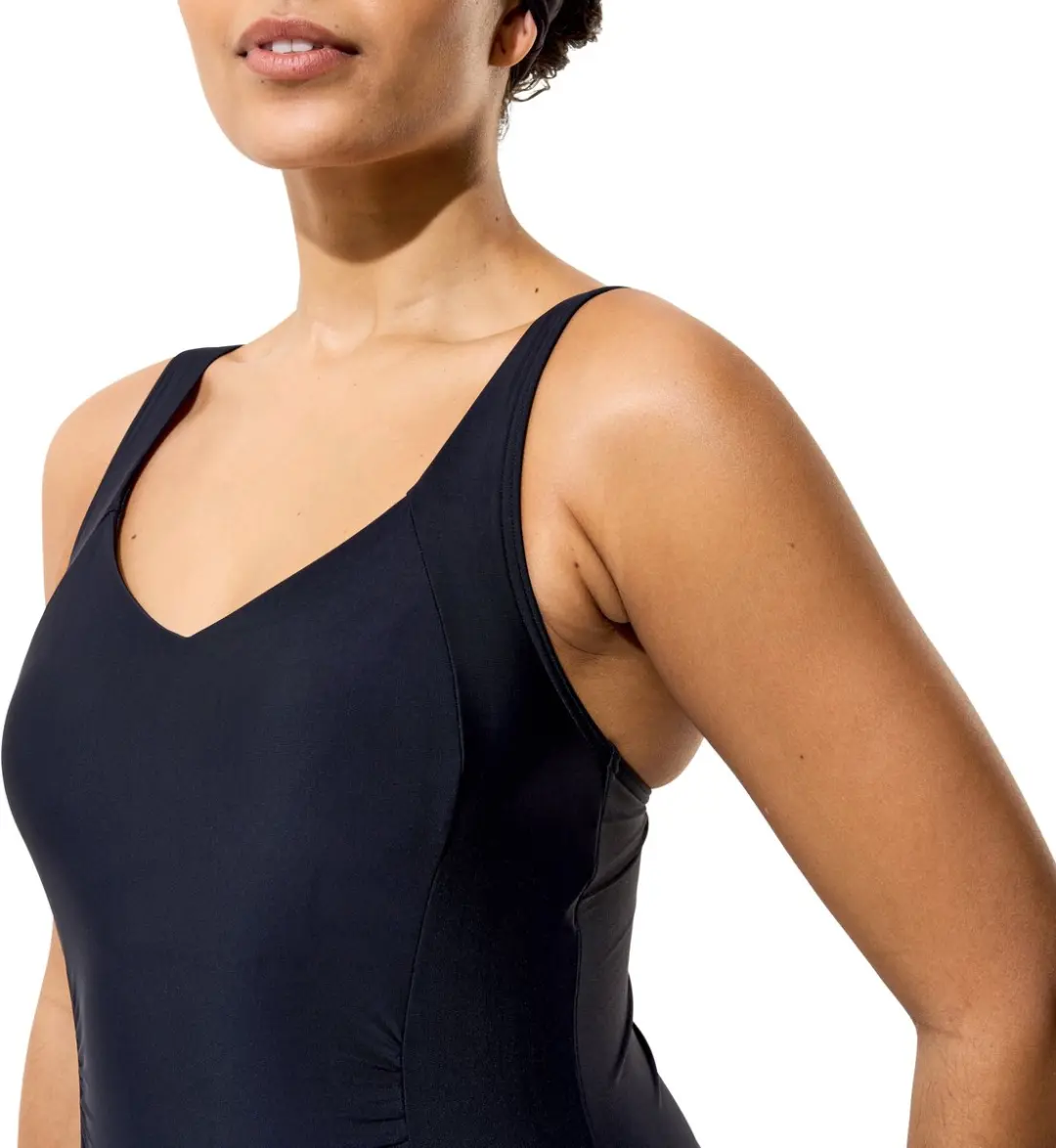 Speedo Badpak Shirred - Maat 48 - Antraciet