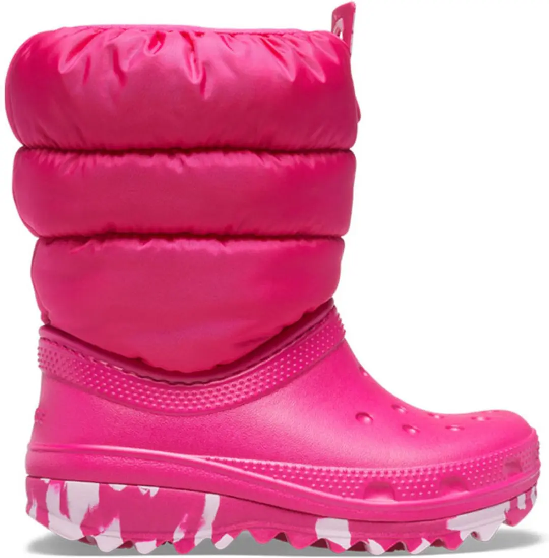 Crocs Neo Puff Boot Kindersneeuwlaarzen 33/34 - Candy Pink