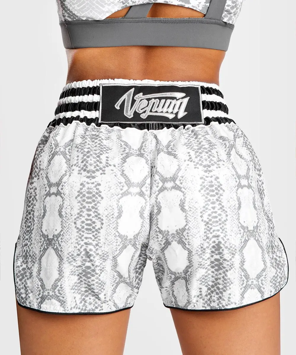 Venum White Snake Muay Thai Short - XS