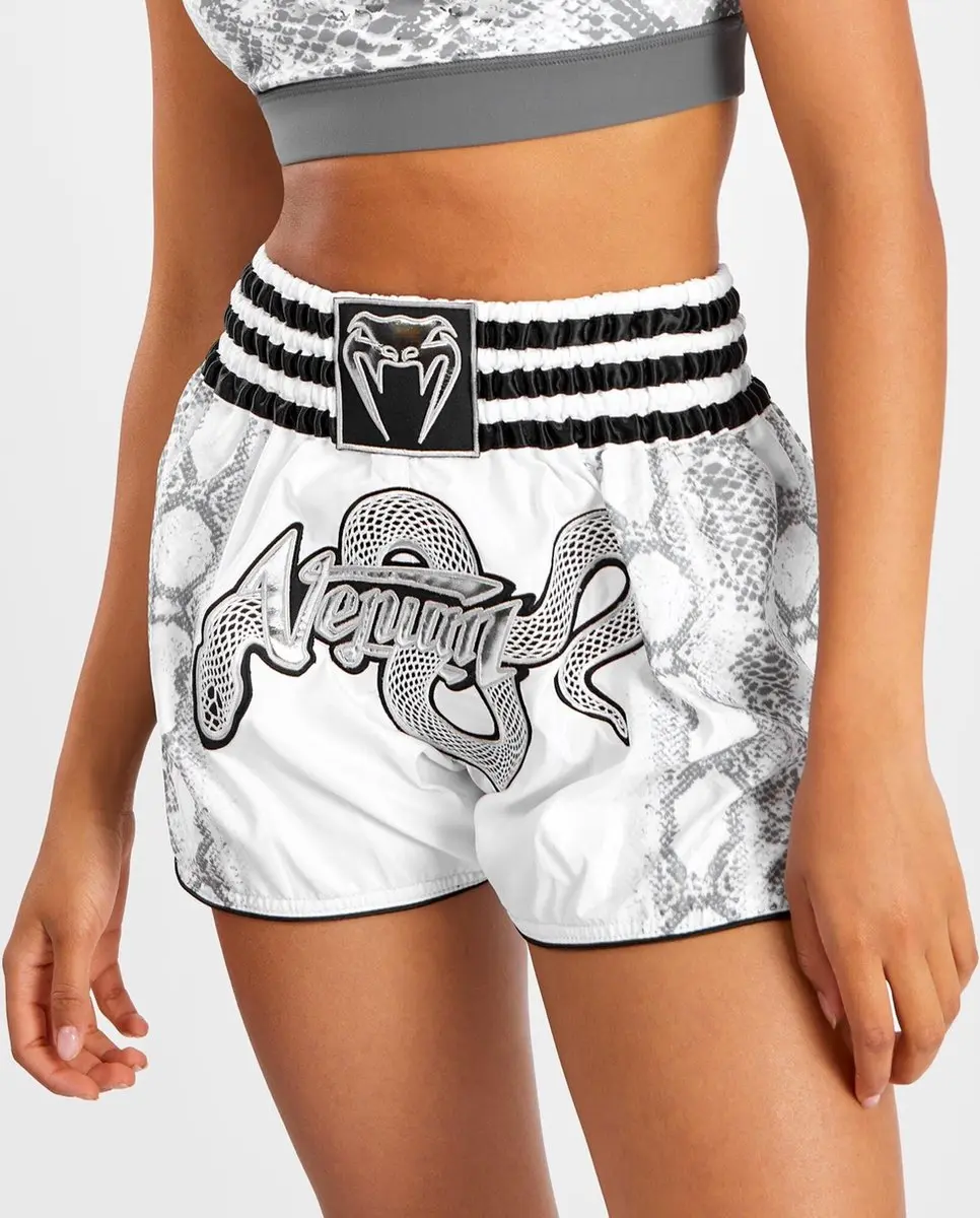 Venum White Snake Muay Thai Short - XS - afbeelding 6 van 6