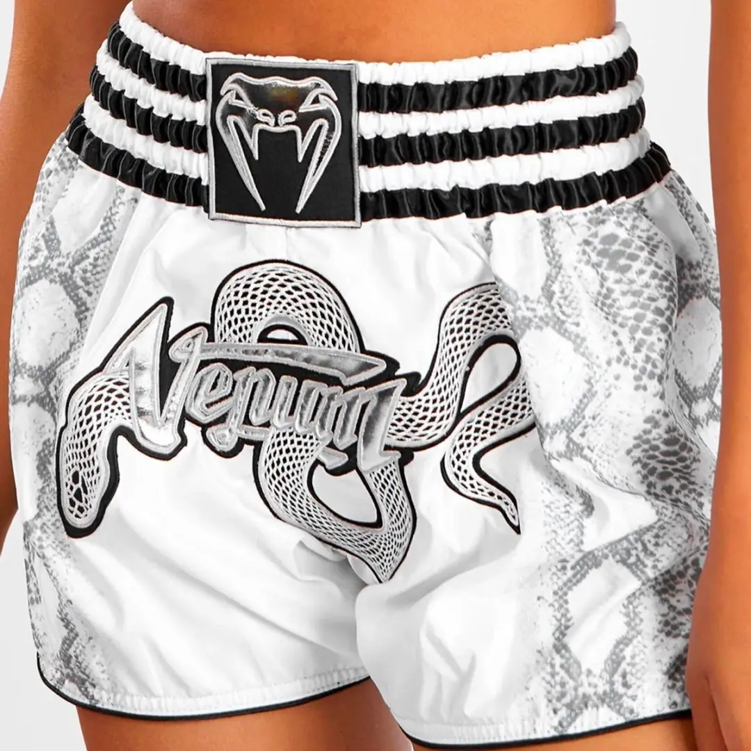 Venum White Snake Muay Thai Short