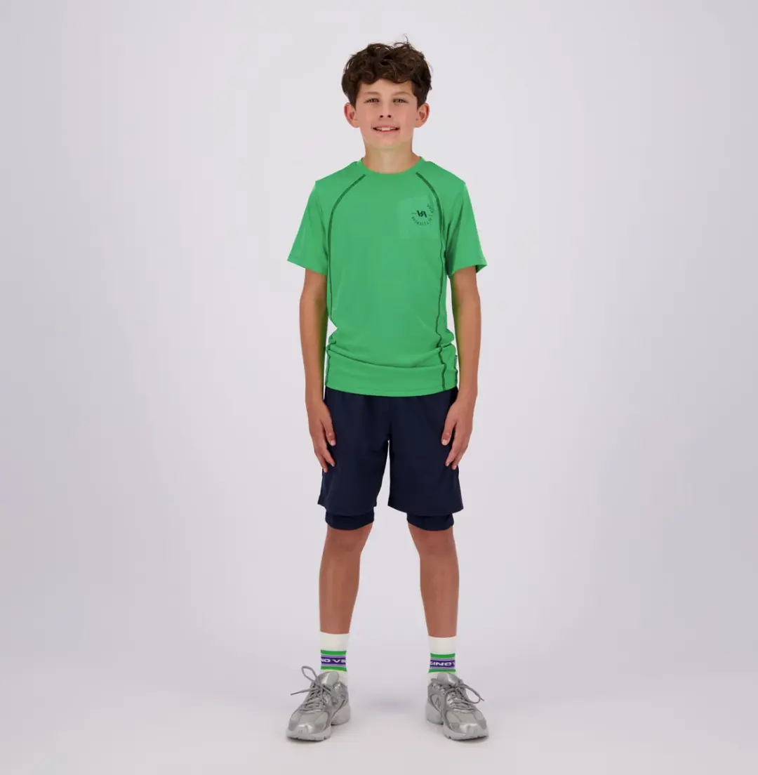 Vingino Active Shirt Hike Neon Groen - Maat 176