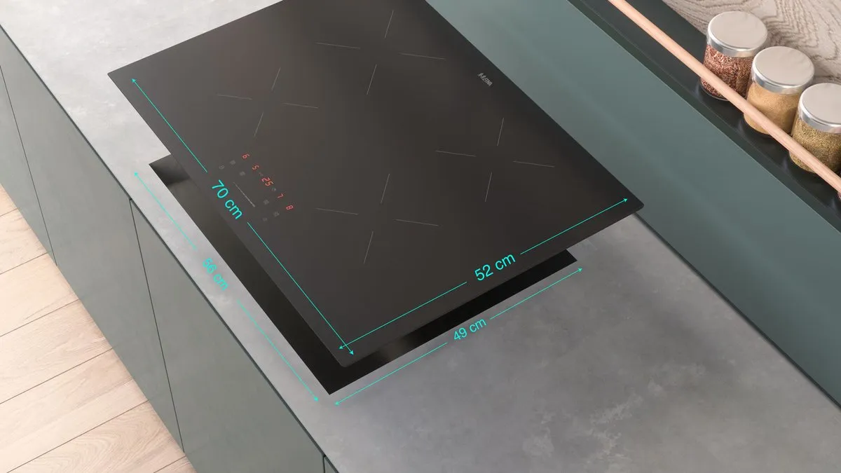 Etna KI170ZT Inductiekookplaat 70cm - 4 Zones - Zwart - afbeelding 6 van 6