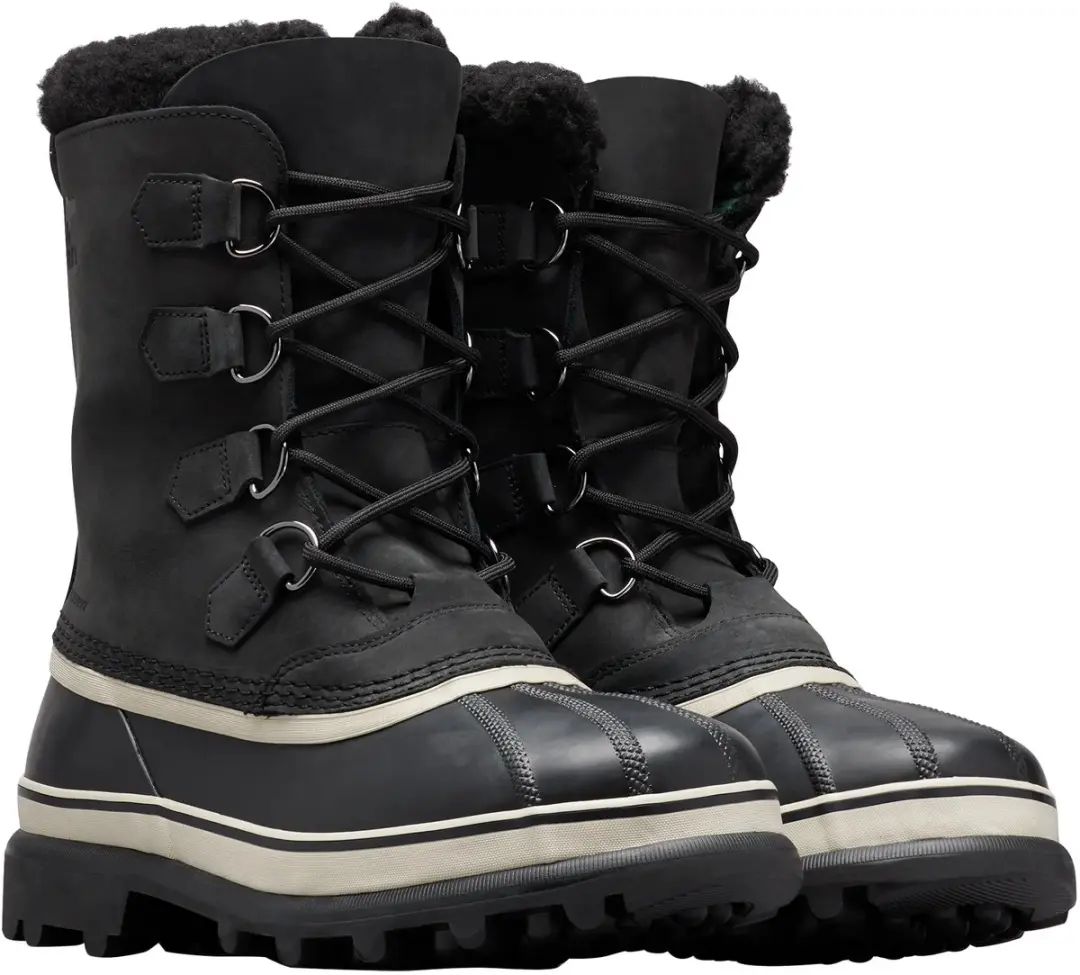 Sorel Caribou WP Heren Sneeuwlaarzen 47 - Zwart