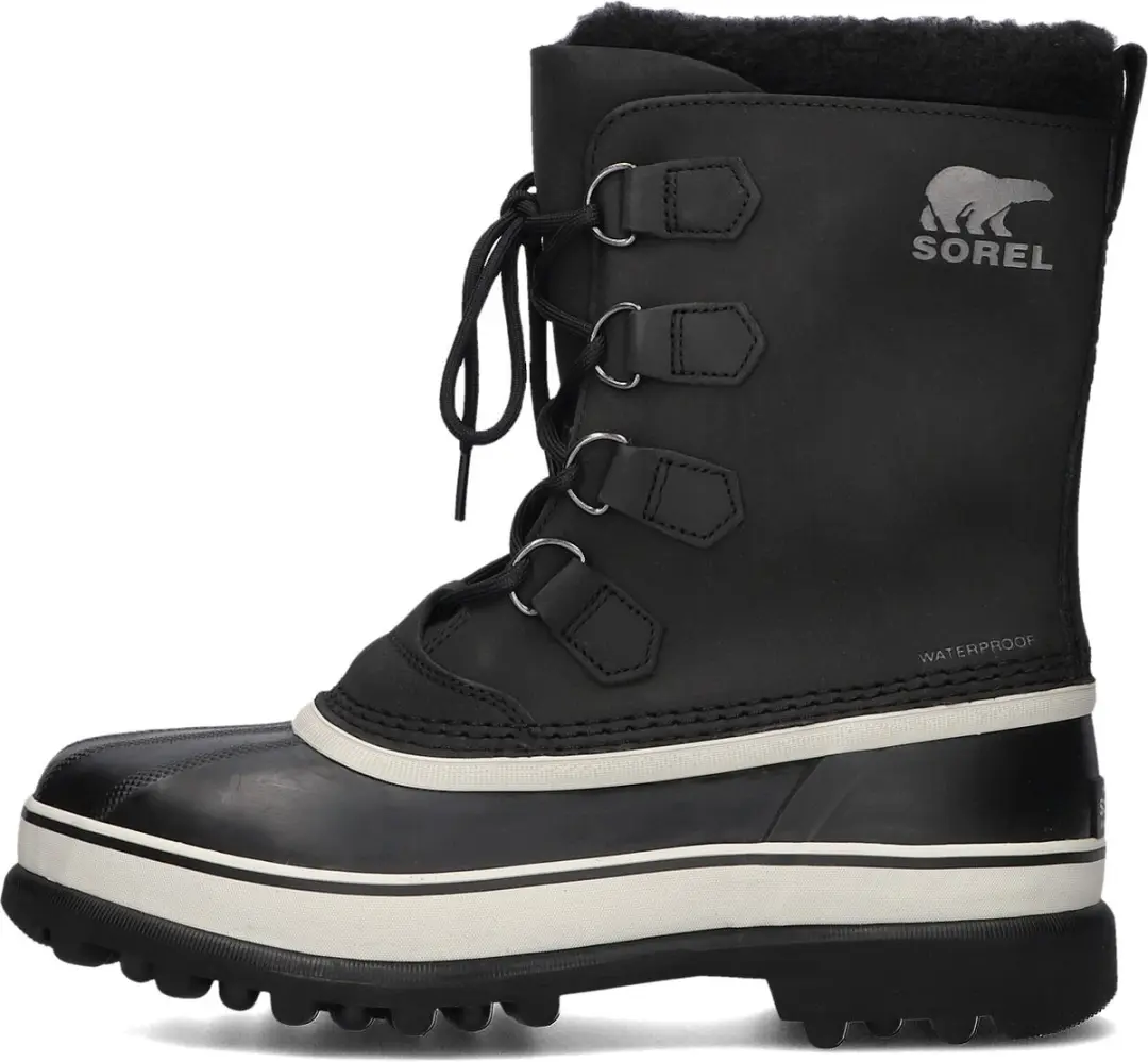 Sorel Caribou WP Heren Sneeuwlaarzen 47 - Zwart