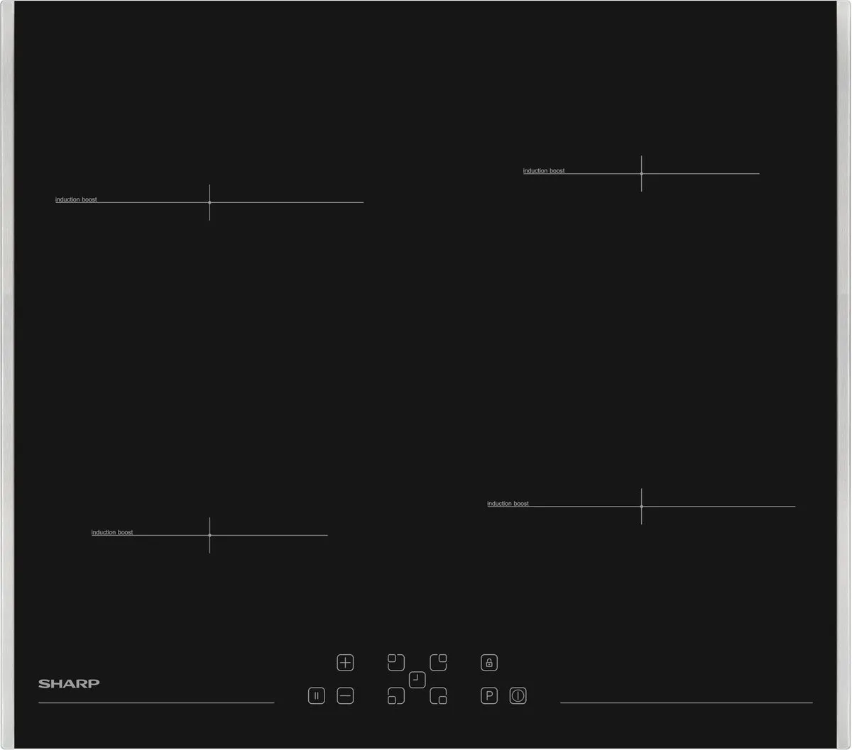 Sharp KH6I37FT0KEU Inductiekookplaat 4 Zones