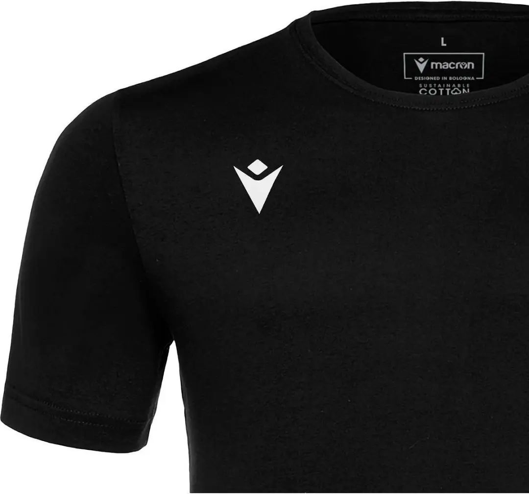 Macron Boost Eco T-Shirt Kinderen 152 - Zwart