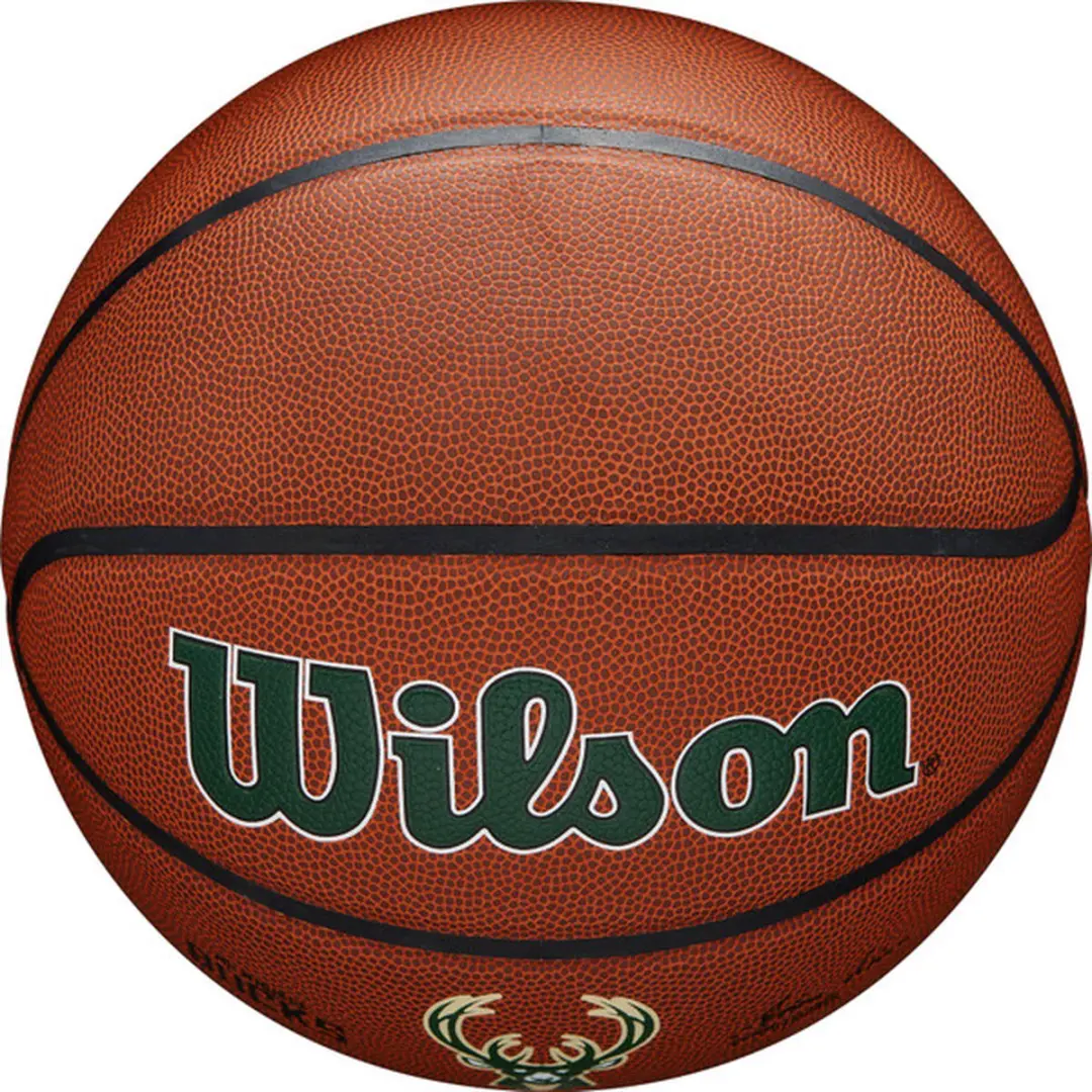Wilson NBA Team Alliance Milwaukee Bucks Basketbal - 7 - Groen