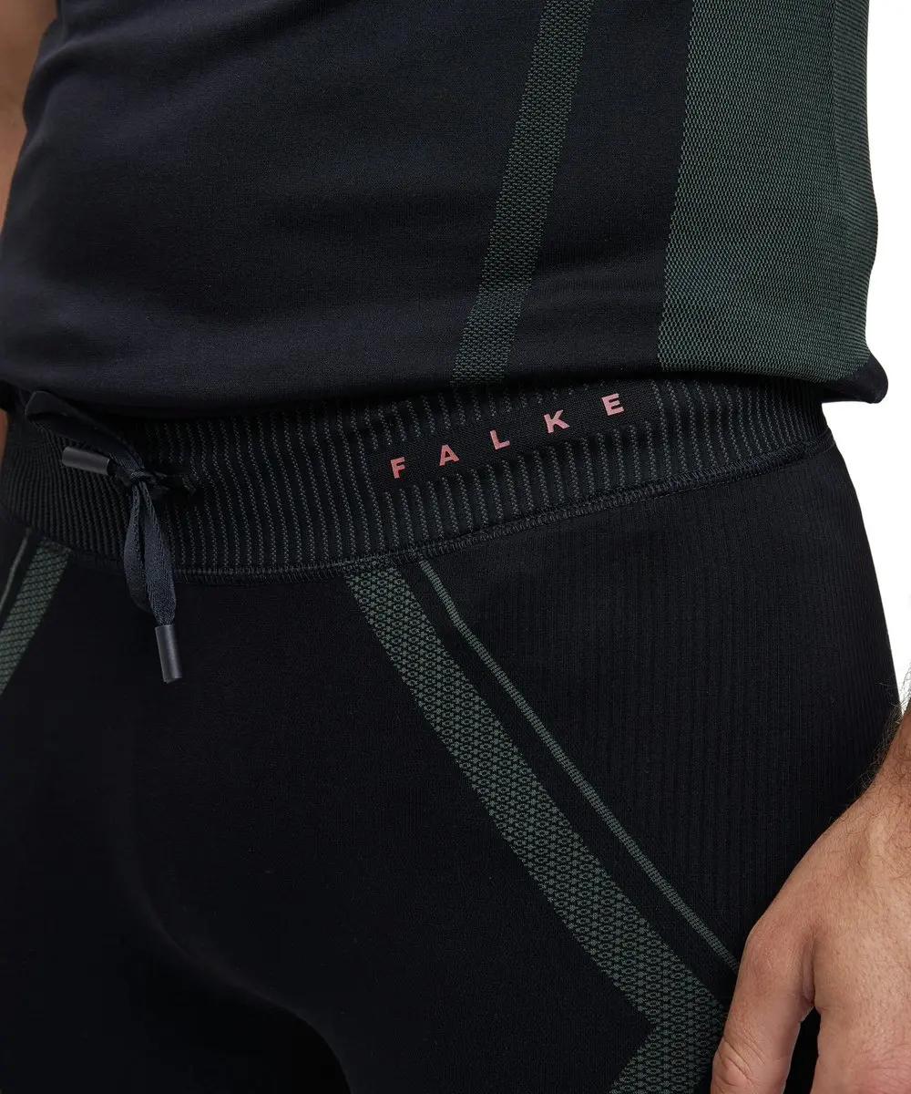 Falke Running Warm Functioneel Broek Heren M - Zwart
