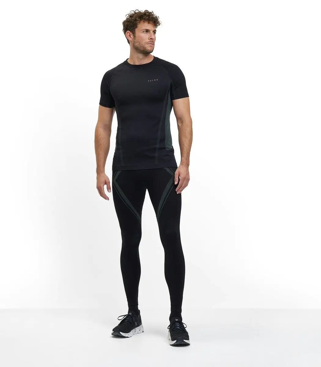 Falke Running Warm Functioneel Broek Heren M - Zwart