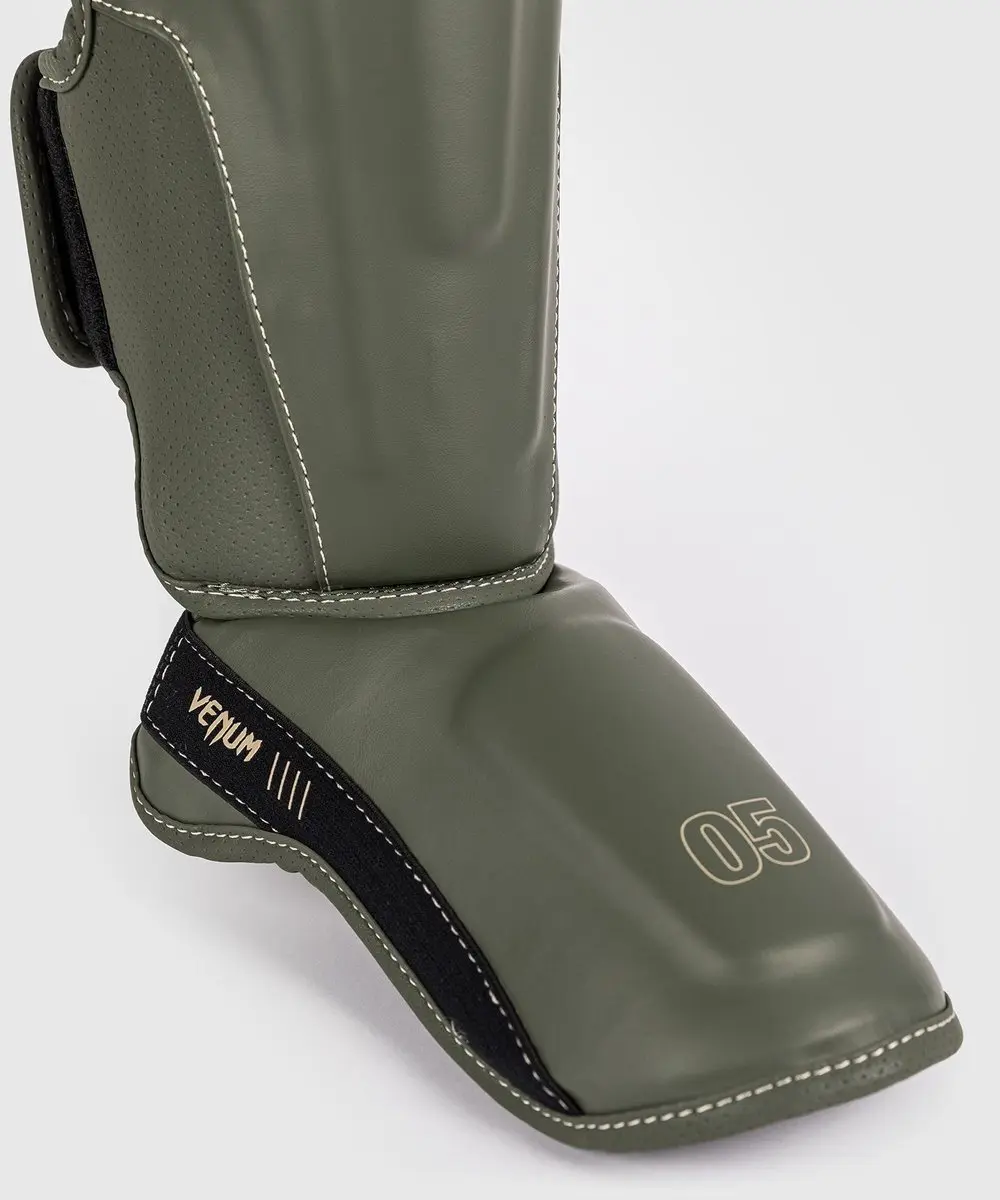 Venum Impact Evo Scheenbeschermers Military Green - XL