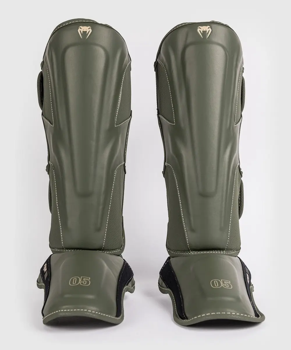 Venum Impact Evo Scheenbeschermers Military Green - XL