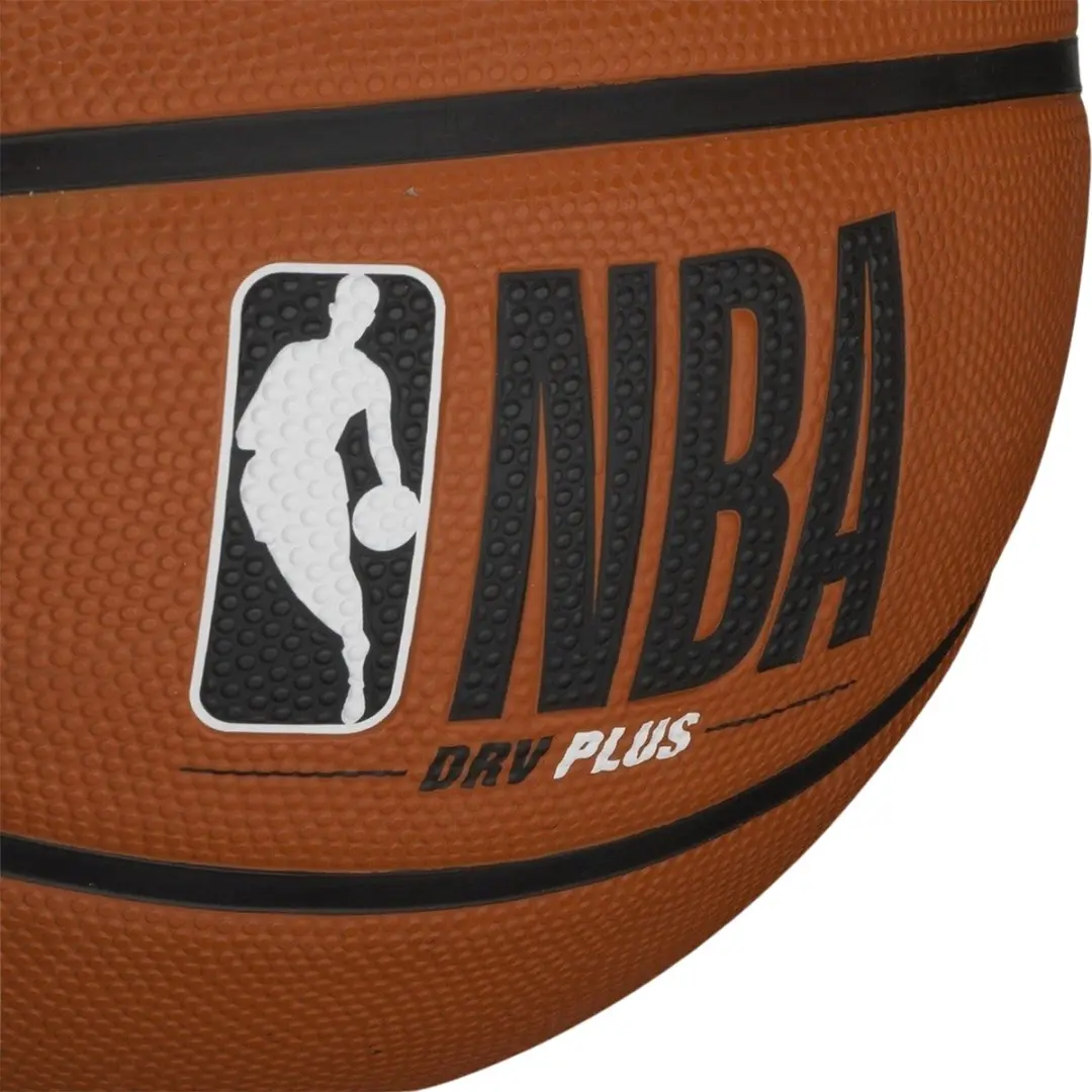Wilson NBA DRV Plus Basketbal Maat 7 - Oranje/Zwart