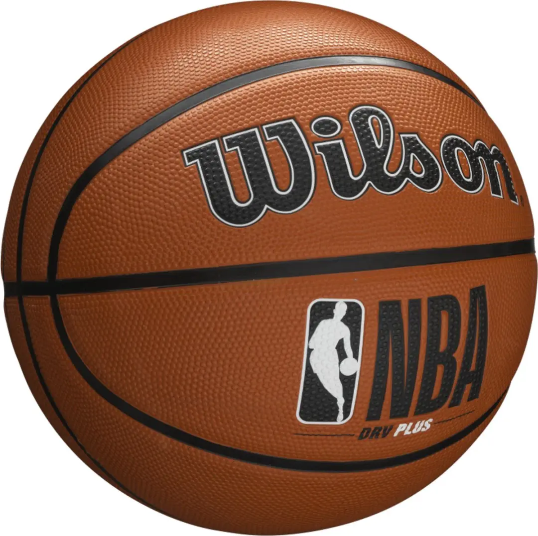 Wilson NBA DRV Plus Basketbal Maat 7 - Oranje/Zwart