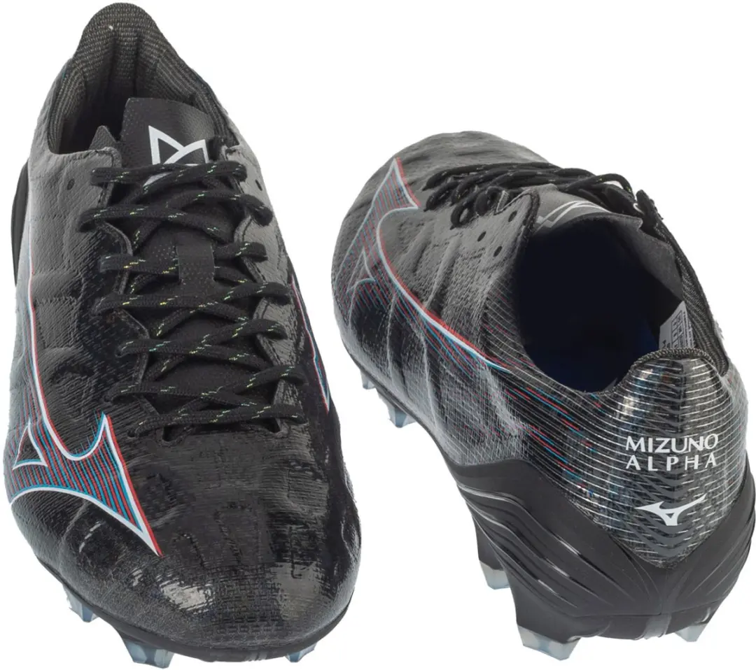 Mizuno Alpha Pro FG Voetbalschoenen 43 - Zwart - TF
