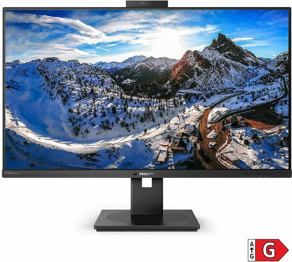 Philips P-line 329P1H 4K Webcam Monitor - 32" - USB-C 90W