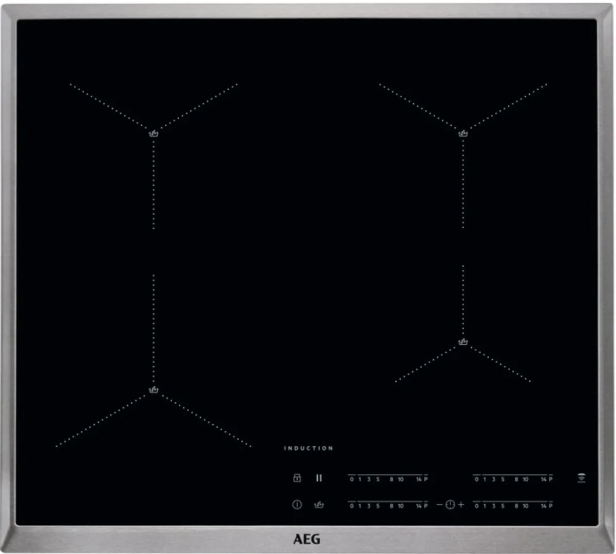 AEG IAE64411XB Inductiekookplaat 4 Zones - Zwart - afbeelding 6 van 6