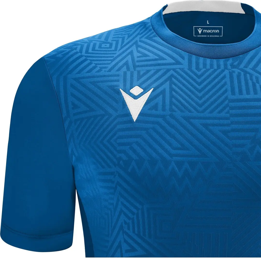 Macron Victory Shedir Shirt Heren - Wit/Royal 4XL