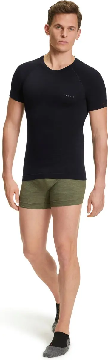 Falke Wool-Tech Light Shirt Heren - S - Zwart