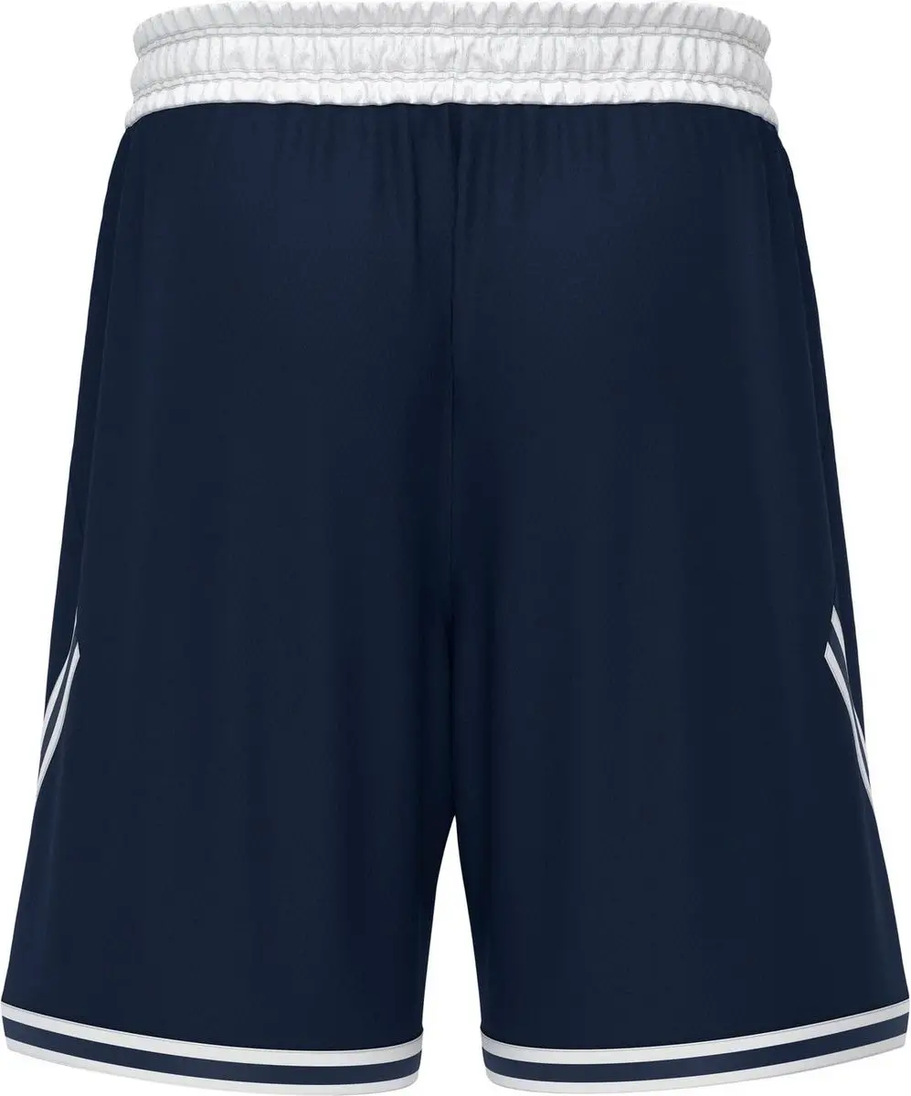 Macron Kansas Eco Basketbalshort Heren XS - Marine/Wit