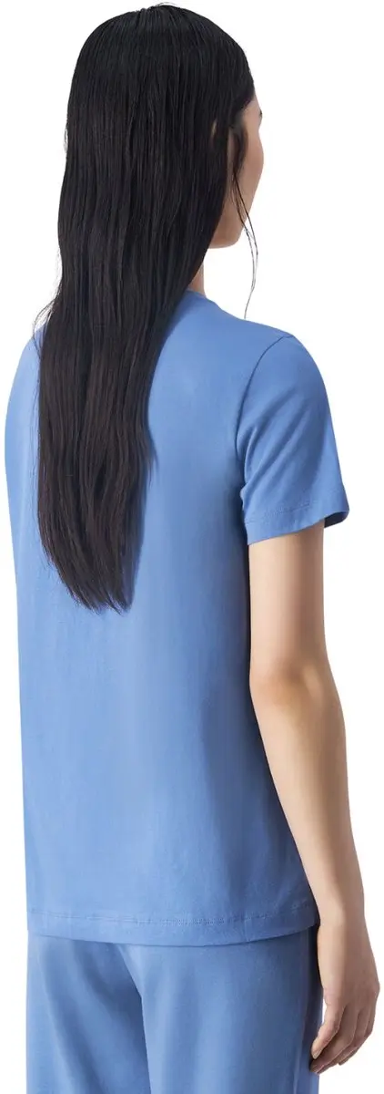 Champion Dames T-shirt SS - Maat L - Blauw