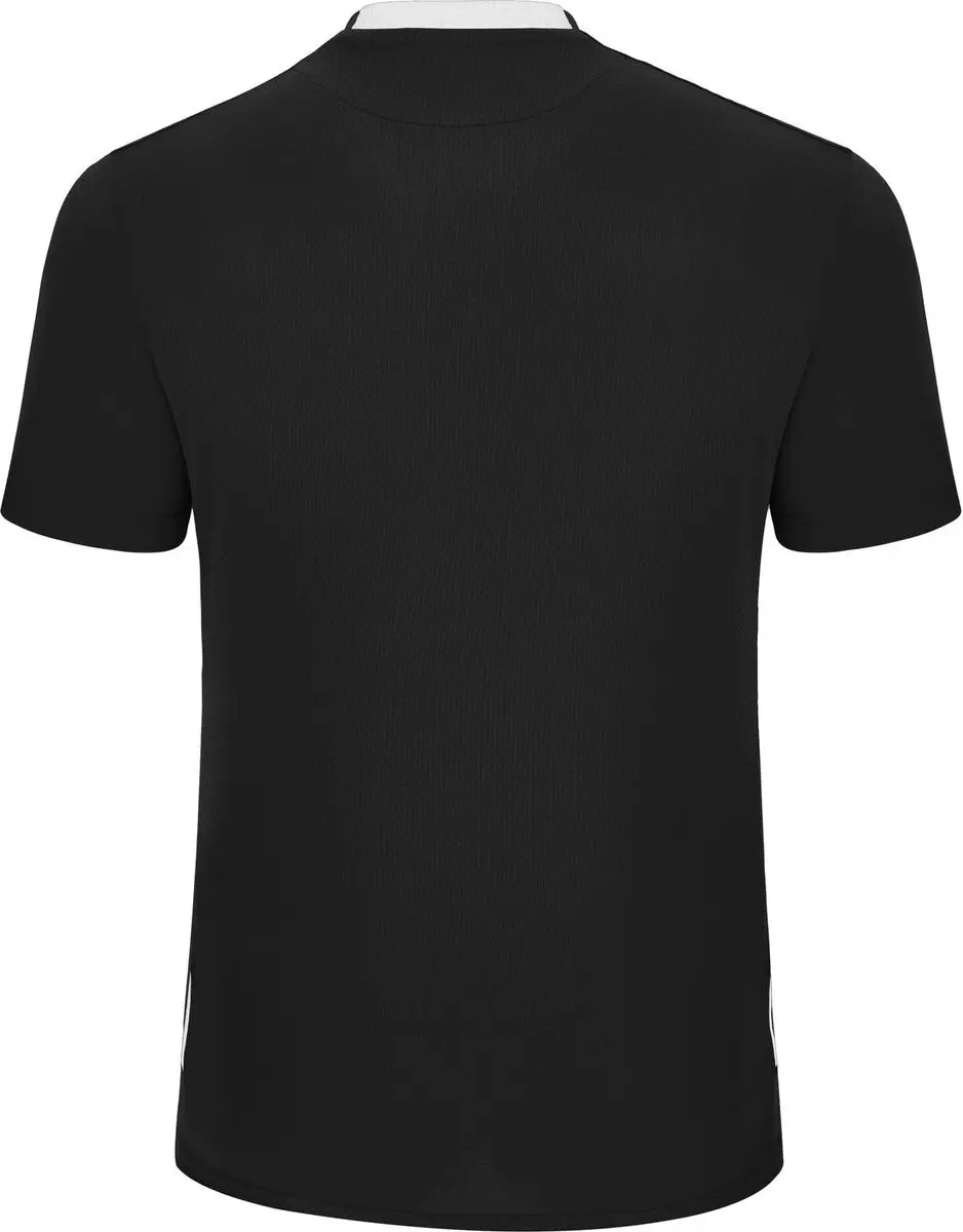 Macron Shedir Shirt Heren - Korte mouw - L - Zwart/Wit