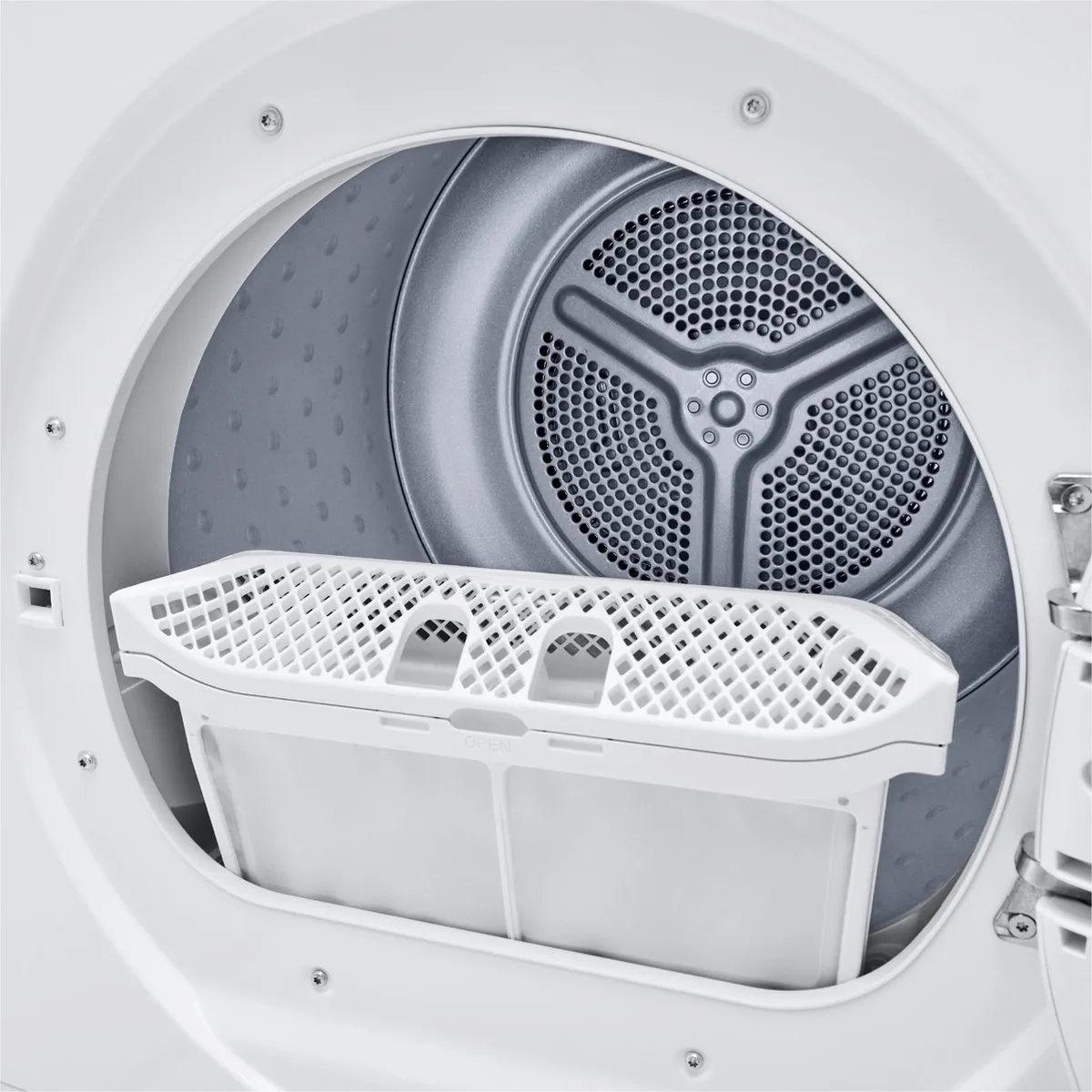 LG RH80T2AP6RM Warmtepompdroger 8 kg - Wit