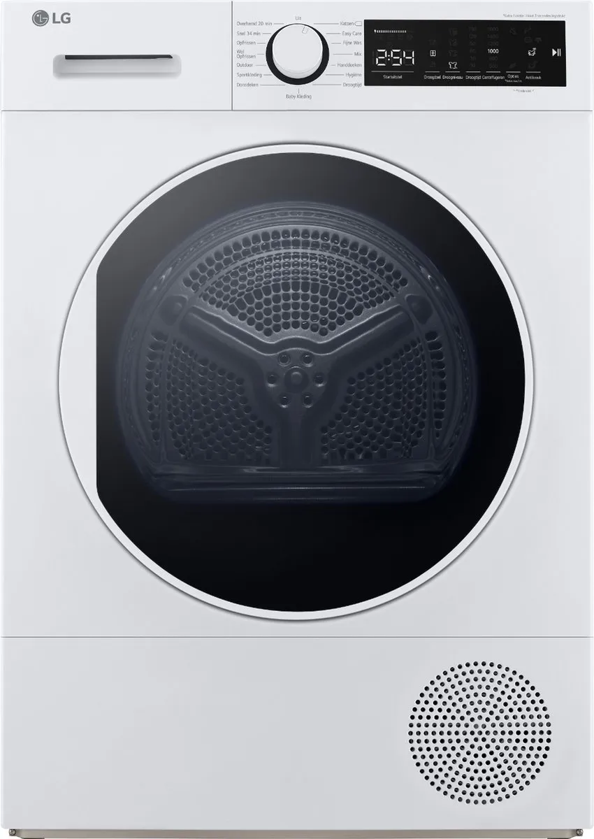 LG RH80T2AP6RM Warmtepompdroger 8 kg