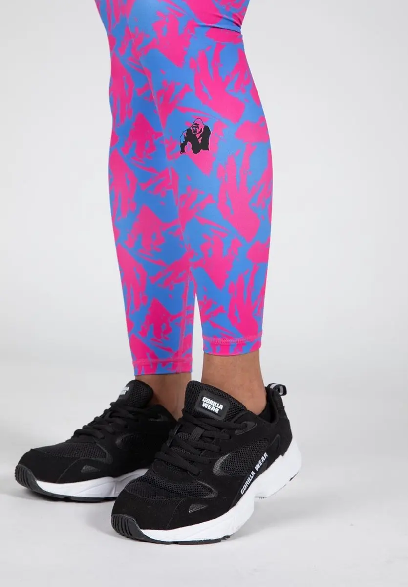 Gorilla Wear Colby Leggings M - Blauw/Roze