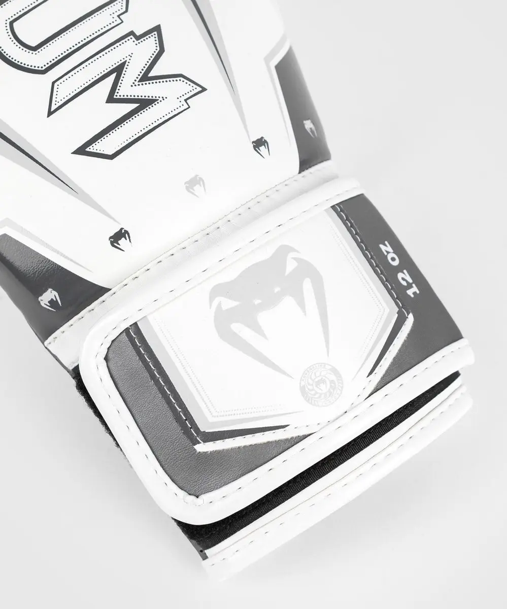 Venum Elite Evo Bokshandschoenen 16 oz - Wit/Grijs