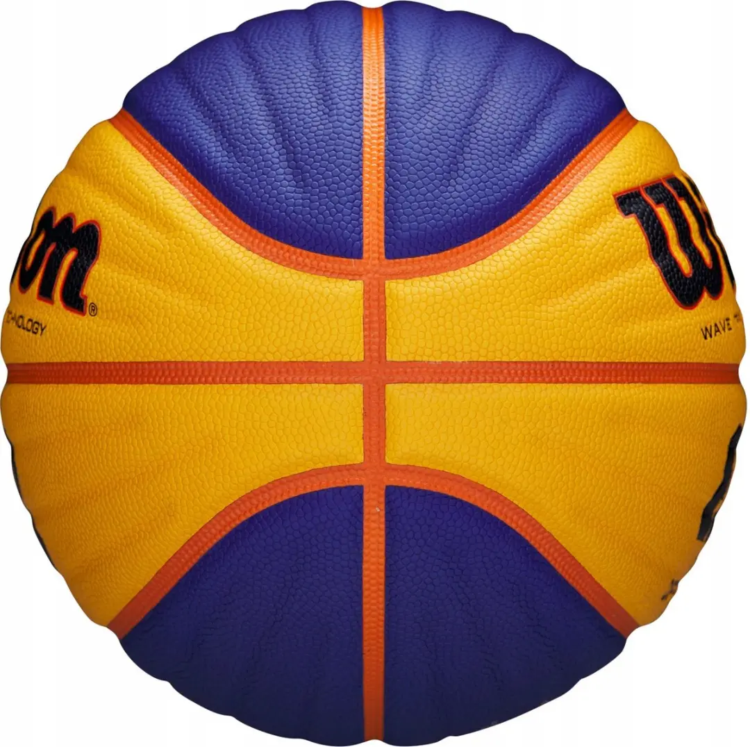 Wilson FIBA 3x3 Basketbal Maat 6 - Geel/Blauw