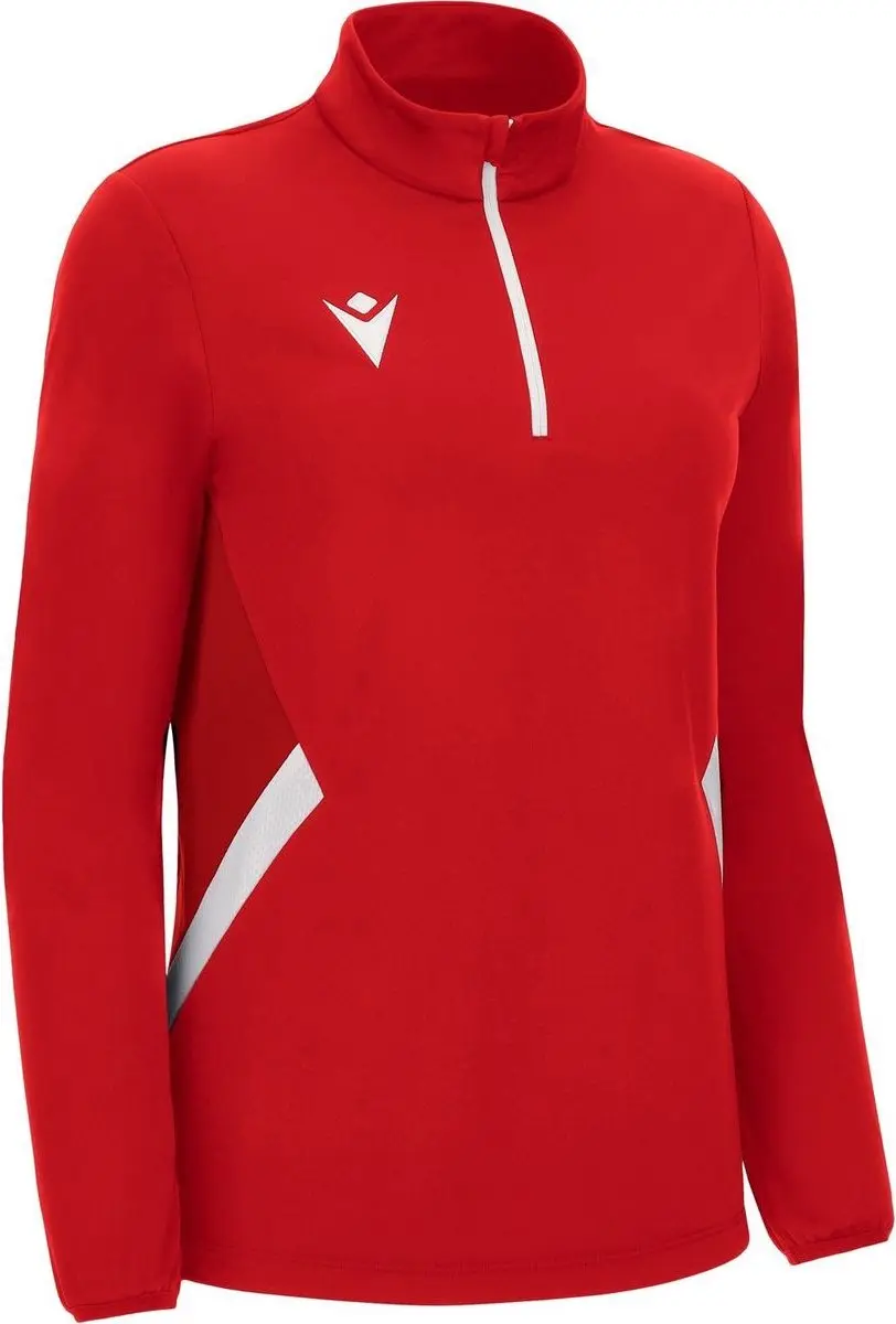 Macron Victory Maira Ziptop Kinderen 11-12Y - Rood