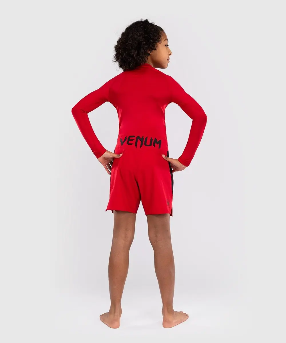Venum Light Kids Fight Shorts 140 - Rood/Zwart