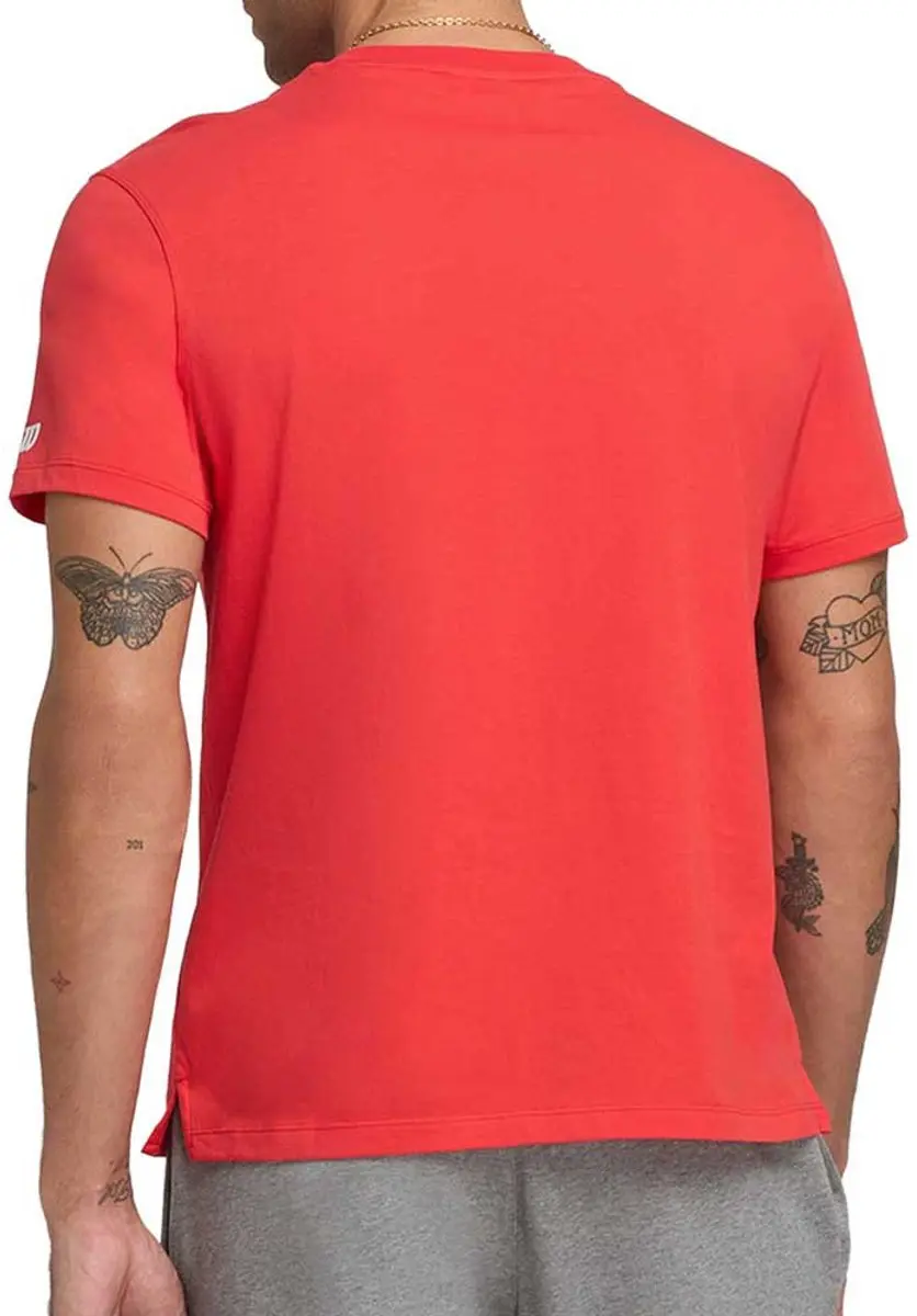 Wilson Team Graphic T-shirt - Rood - S
