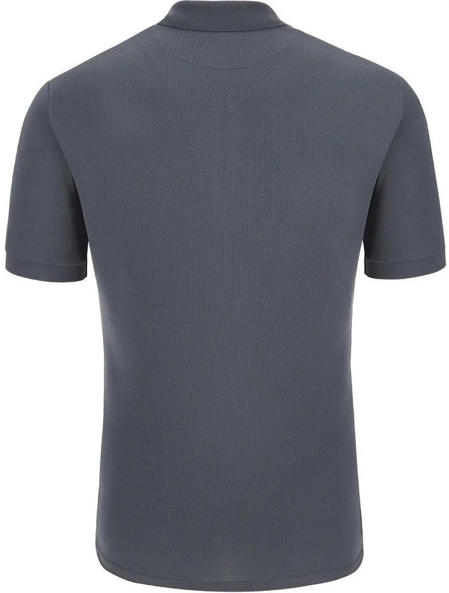 Macron Victory Rap Polo Heren - L - Grijs/Blauw