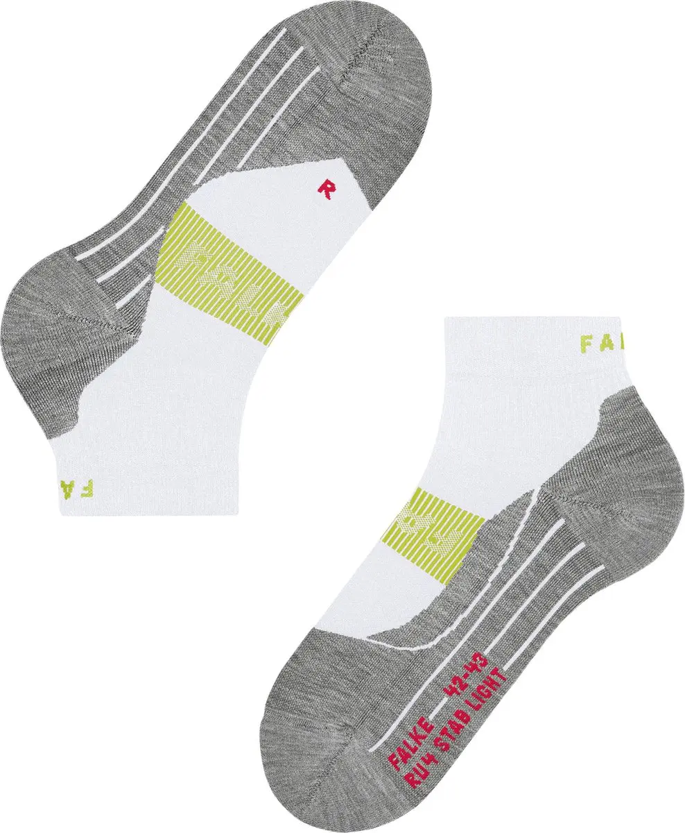 Falke RU4 Cool Short Heren Hardloopsokken 42-43 - Wit - afbeelding 6 van 6