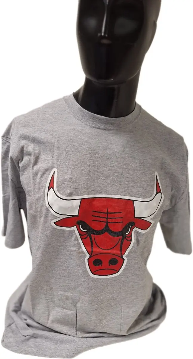 Bull's Chicago Bulls T-shirt - S - Grijs
