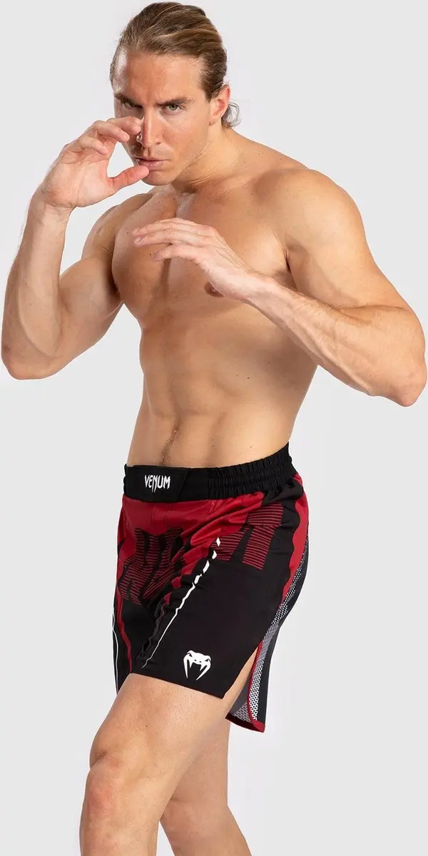 Venum Fightshorts Adrenaline Short - XL - Zwart/Rood