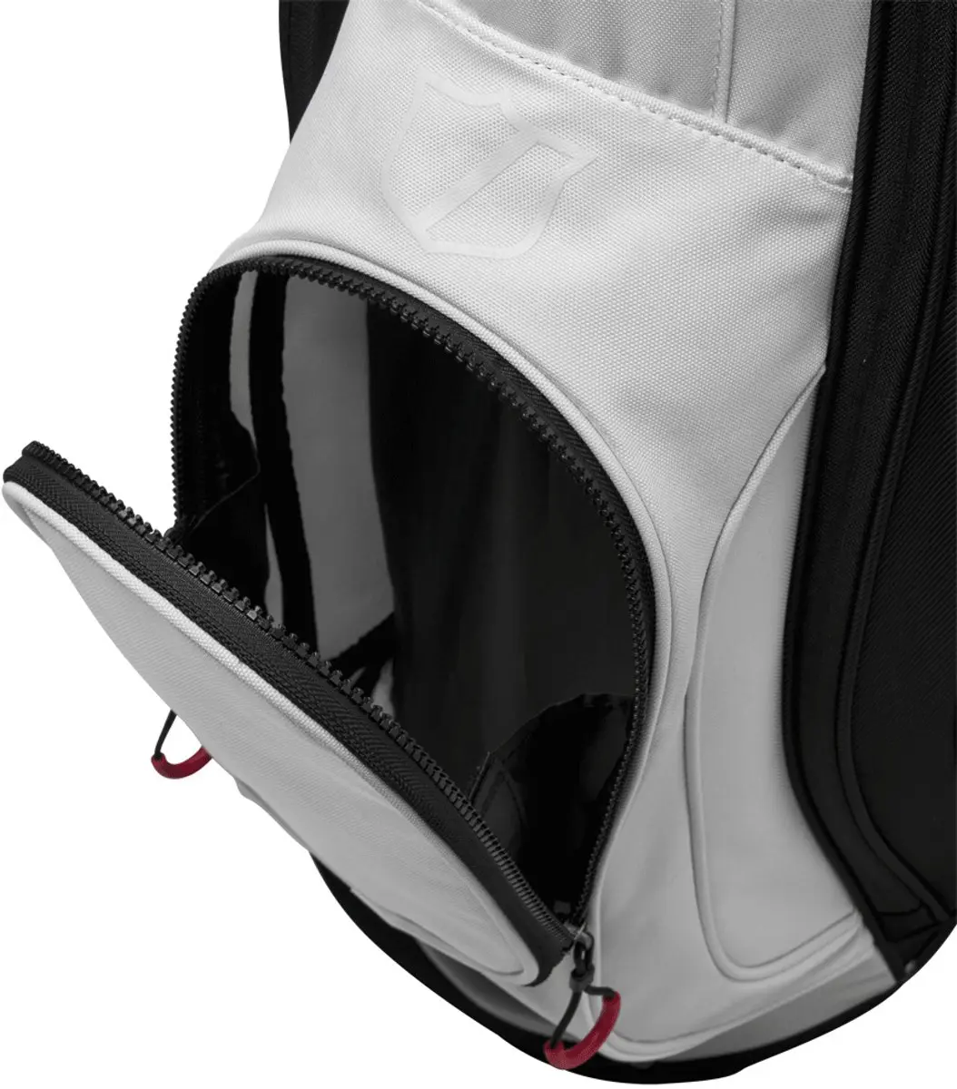 Wilson Exo Lite DynaPWR Standbag 2025 - Zwart Rood Wit