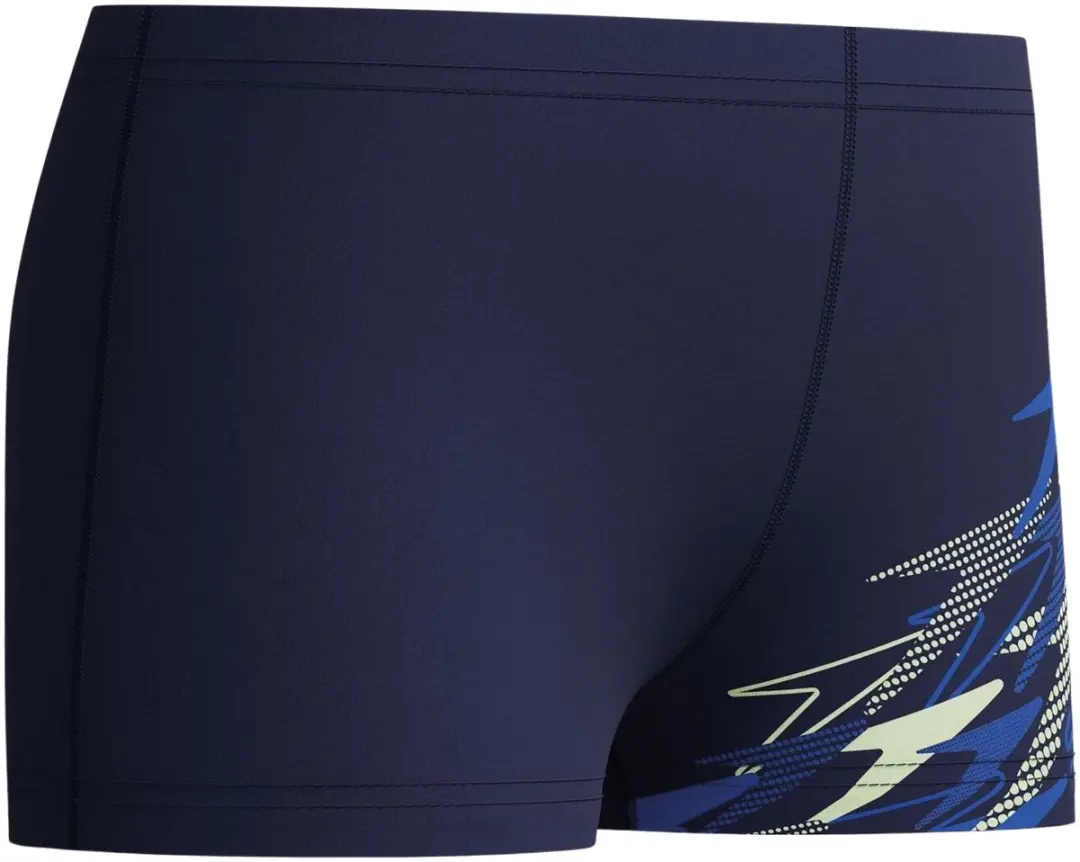 Speedo Medley Logo Aquashort Jongens Zwembroek 116 - Marine