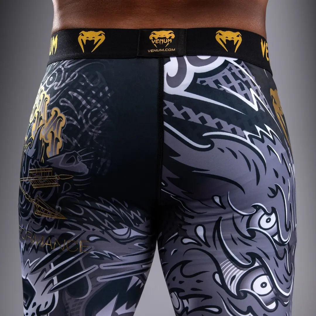 Venum Wolf Atak Sportlegging - L - Grijs/Zwart