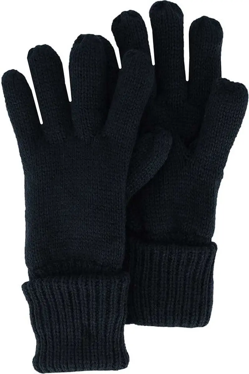 Sarlini Handschoenen Jongens Ribbed Navy - 8 t/m 12 jaar