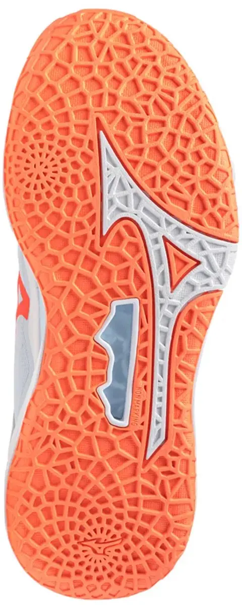 Mizuno Wave Stealth Pro Dames Sportschoenen 38.5 - Blauw/Orange