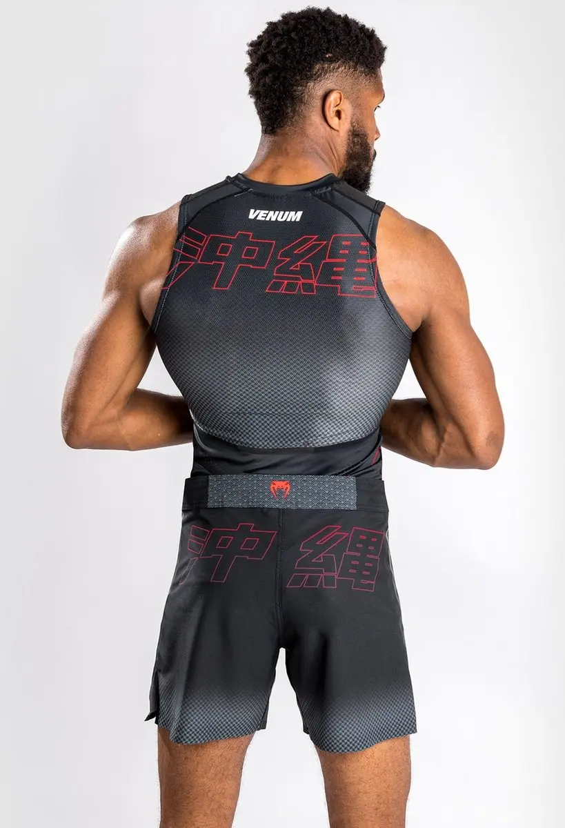 Venum Okinawa 3.0 Vechtsportbroek Fightshort - XL - Zwart/Rood