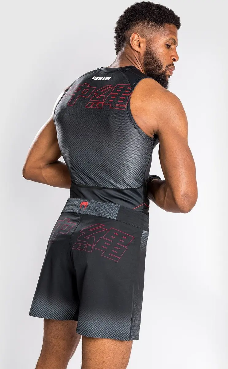 Venum Okinawa 3.0 Vechtsportbroek Fightshort - XL - Zwart/Rood