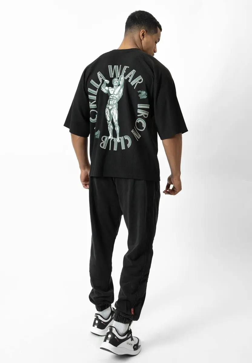 Gorilla Wear Russell Oversized T-shirt XL - Zwart