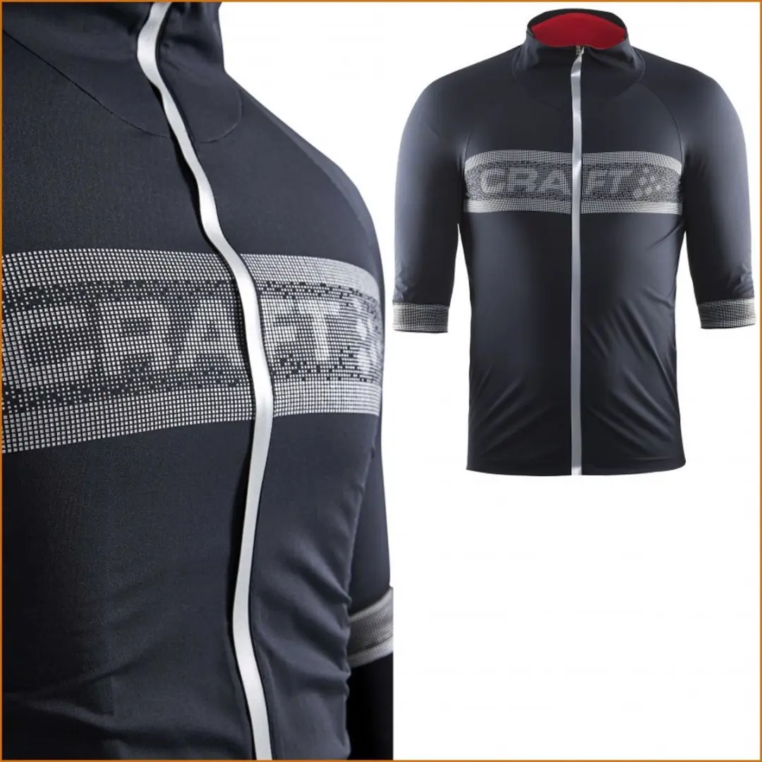 Craft Shield Fietsshirt Heren - Maat L - Zwart